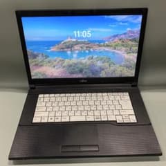 富士通 DVD付き 爆速SSD搭載 Windows11 ノートパソコン - メルカリ