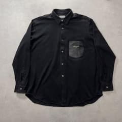 90s COMME des GARCONS レザーシャツ ギャルソン 田中オム - メルカリ