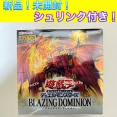新品未開封シュリンク付き 1BOXセット ブレイジングドミニオン - メルカリ