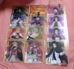 鬼滅の刃 アニプレックス オンラインくじ F賞 クリア色紙 12種セット