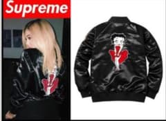 Supreme Betty Boop Satin Club Jacket - メルカリ