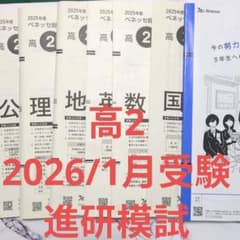 進研模試 2025年度 1月 高2 ベネッセ 2026 解答付き ベネッセ総合