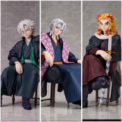 鬼滅の刃 アニプレックス ノンスケール フィギュア 3体セット - メルカリ