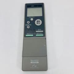 シャープ エアコンリモコン CRMC-A250JBEO SHARP A110 - メルカリ
