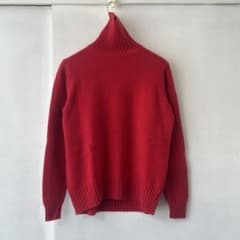 美品 ユニクロ プラスJ ミドルゲージ カシミヤブレンド タートルネック