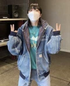 あいみょん着用Carhartt デニムアクティブジャケット 90's JB848