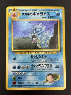 2026年最新】サカキのギャラドス 旧裏の人気アイテム - メルカリ