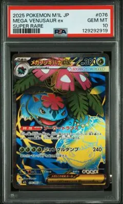 2026年最新】mフシギバナex psa10の人気アイテム - メルカリ