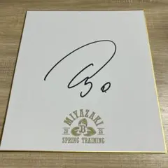 2026年最新】オリックス サイン色紙の人気アイテム - メルカリ