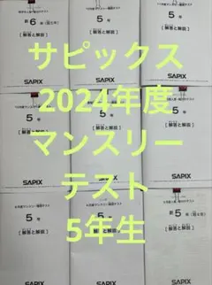 2026年最新】サピックス 5年 11月の人気アイテム - メルカリ