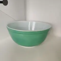 オールドパイレックス ミキシングボウル アーミッシュ・バタープリント