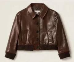 2026年最新】MIU MIU レザージャケット・ライダースの人気アイテム
