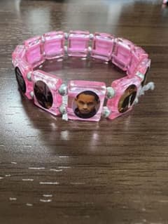 bazo1199 Forever 27club bracelet クリアピンク