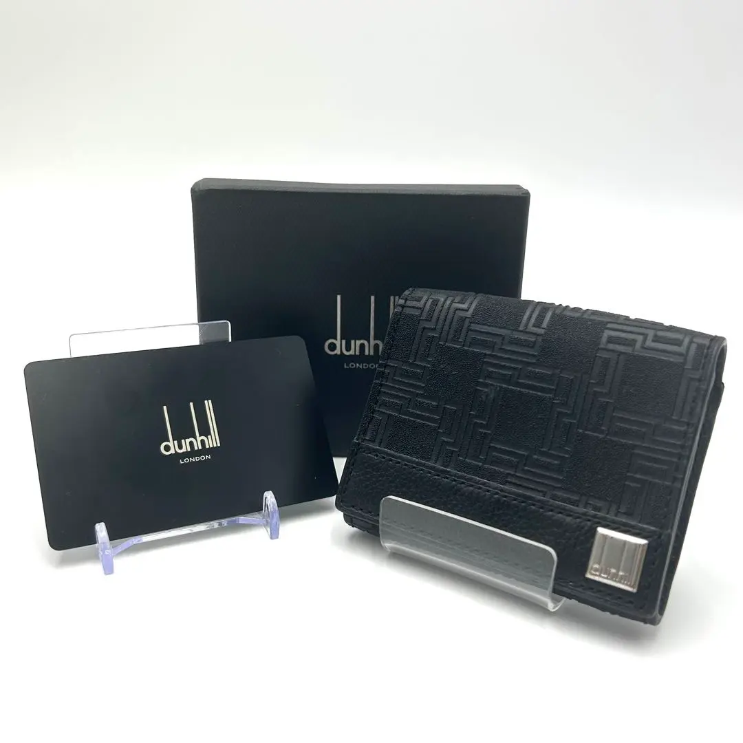 2026年最新】Dunhill ダンヒル ロゴプレート カードケースレザー