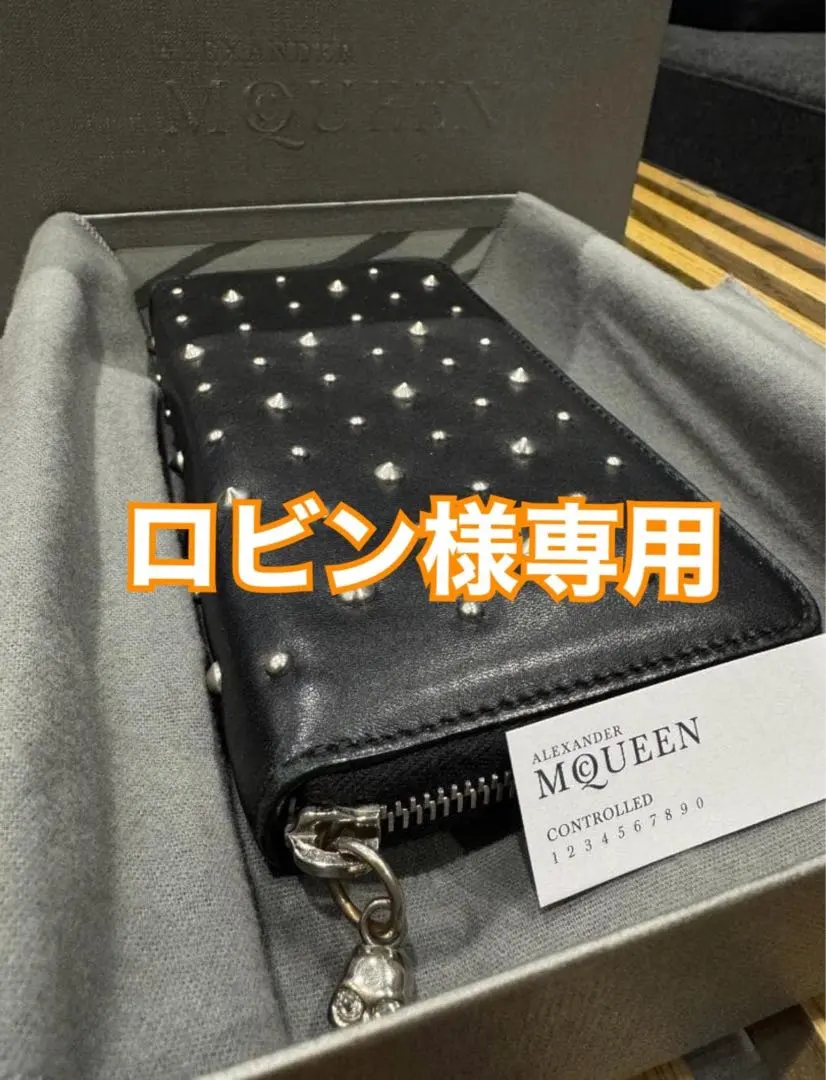 2026年最新】ALEXANDER McQUEEN 長財布の人気アイテム - メルカリ
