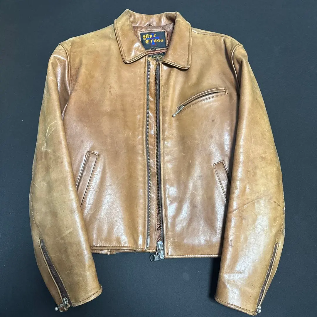 2026年最新】blue cross レザージャケットの人気アイテム - メルカリ