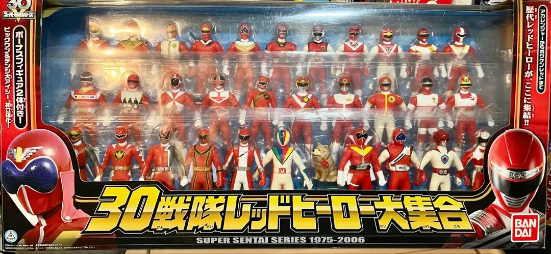 2026年最新】25戦隊レッドヒーロー大集合の人気アイテム - メルカリ