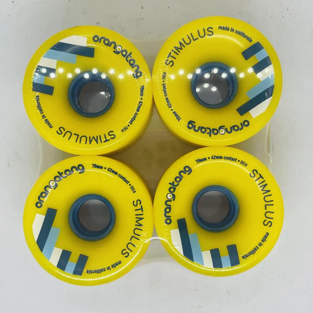 orangatangウィール70mm ローデッドビルトインベアリング4個セット
