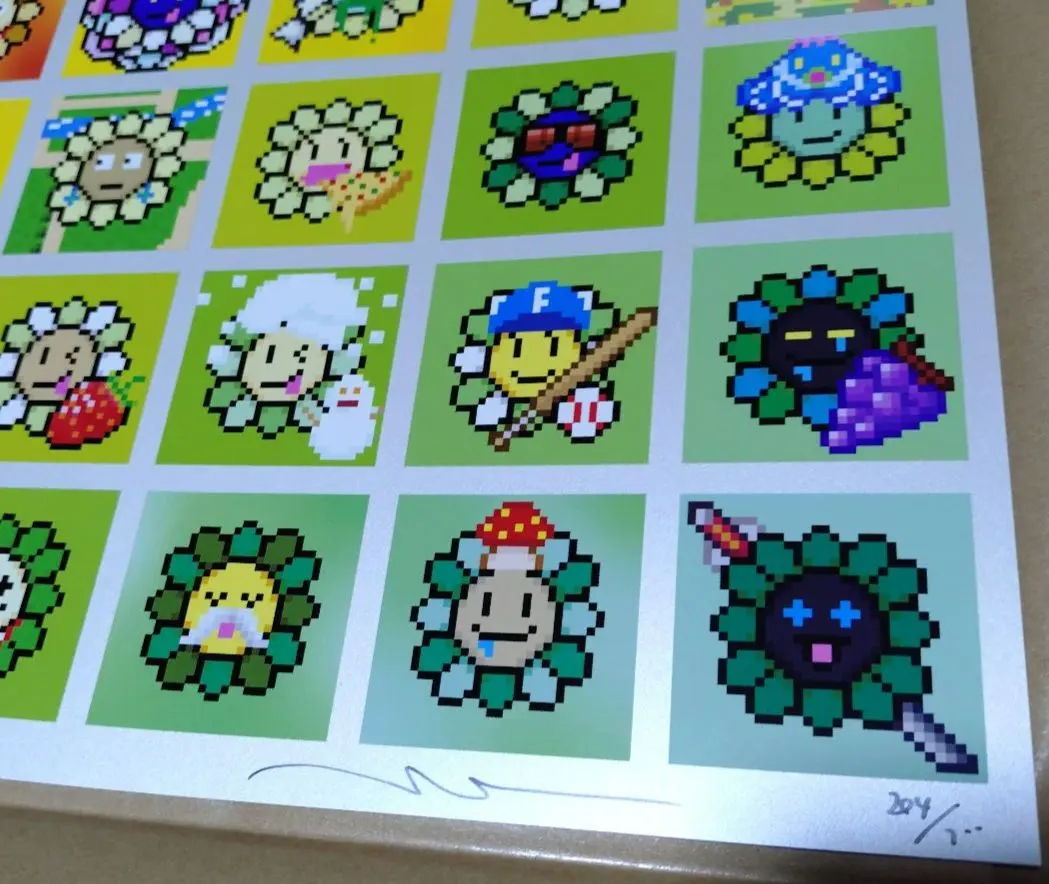 2026年最新】村上隆 108つ煩悩MURAKAMI.FLOWERSの人気アイテム - メルカリ