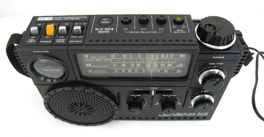 希少　動作品　美品　 三菱 ジーガム JEAGAM 505 ラジオ