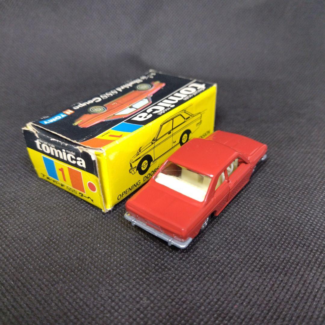 【116】トミカ　黒箱　日本製　ブルーバード　SSS　クーペ　1Eホイール