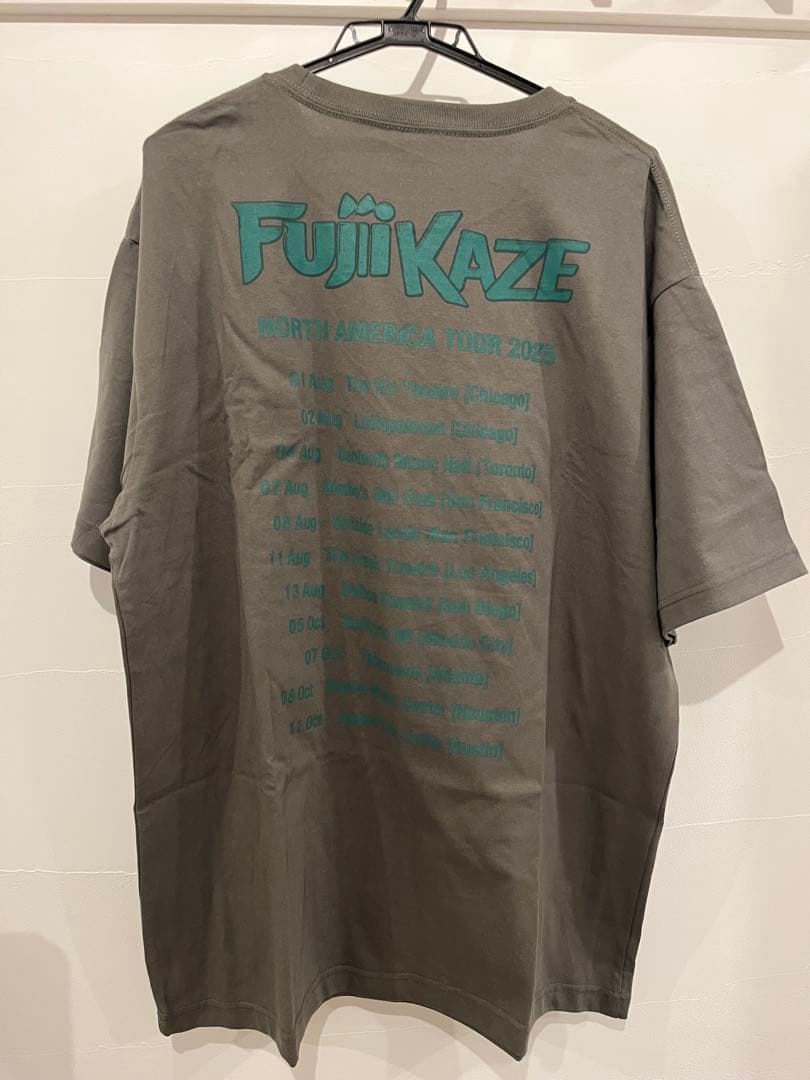 藤井風 FUJII KAZE 北米ツアー 2025 Tシャツ (XL)