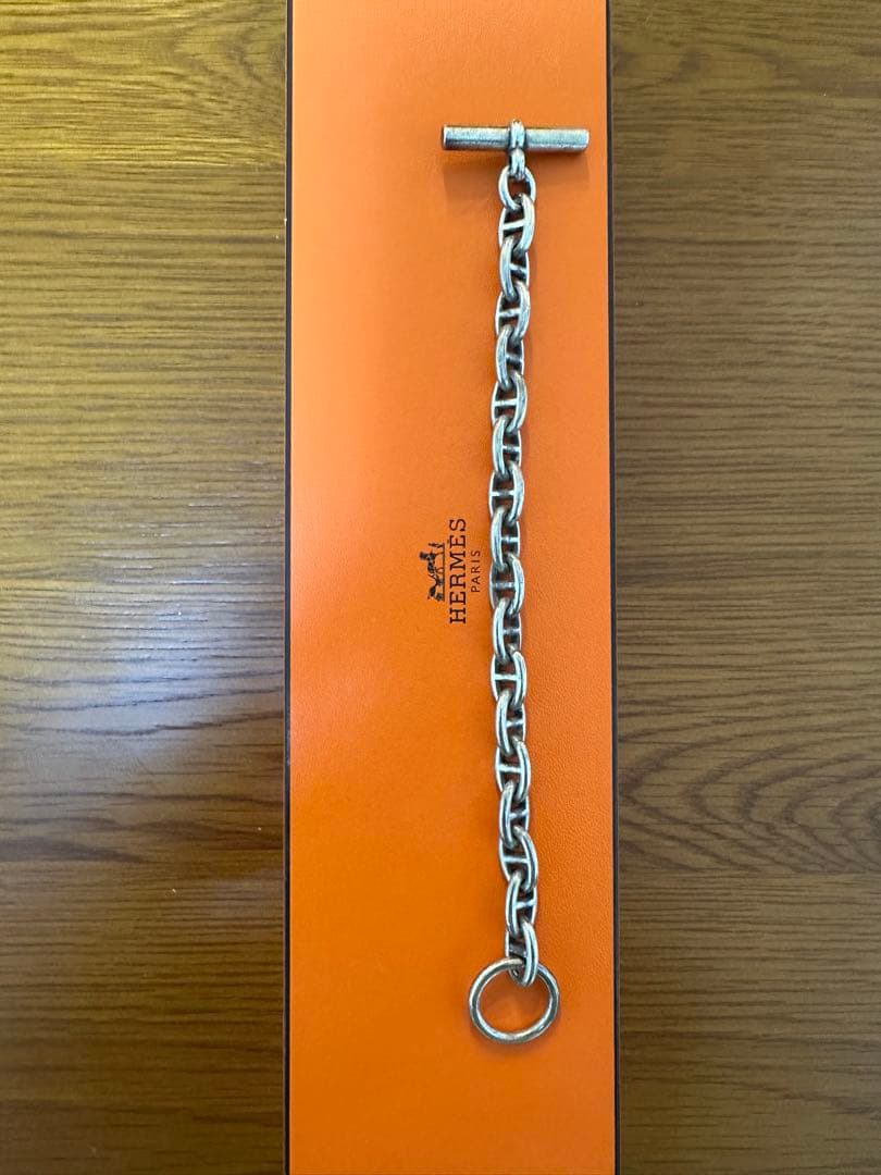 エルメス シェーヌダンクル PM 17コマ 腕周り18.5 箱付き - メルカリ