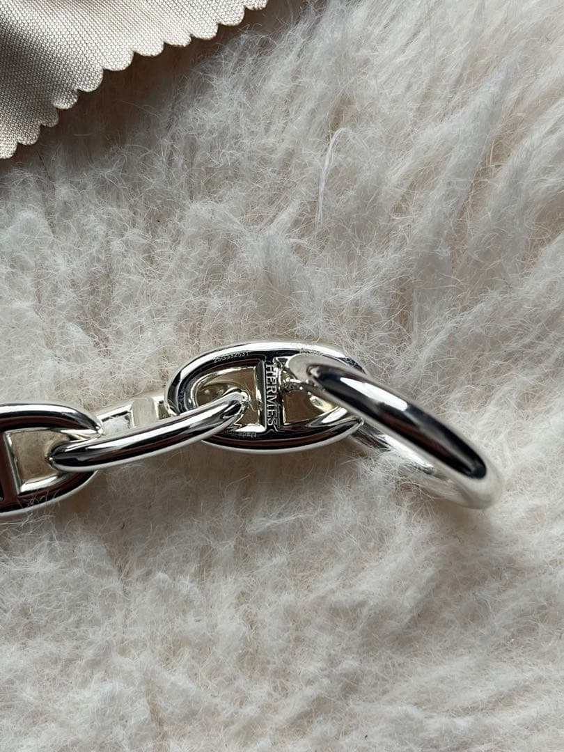 新品HERMES シェーヌダンクル ブレスレットGM12コマ ppp様専用 - メルカリ