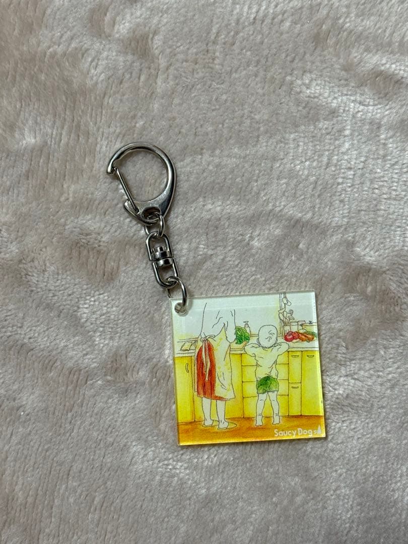 ゆ Saucy Dogキーホルダーセット