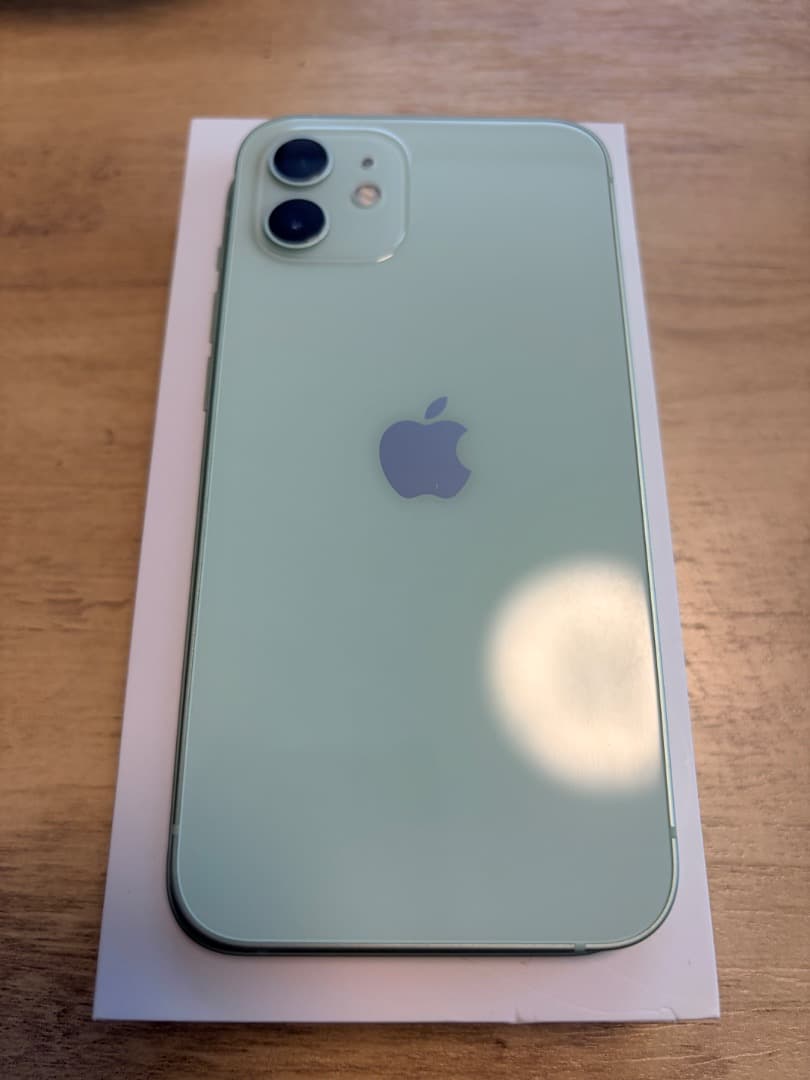 美品】Apple iPhone 12 64GB ミントグリーン - メルカリ