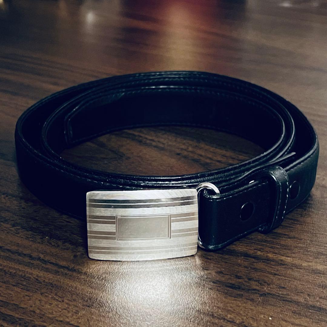 VINTAGE TIFFANY ティファニー エンジンターン バックル ベルト - メルカリ