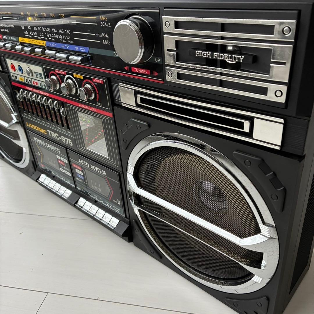 当時物 LASONIC[ラソニック] TRC-975 ラジカセ - メルカリ