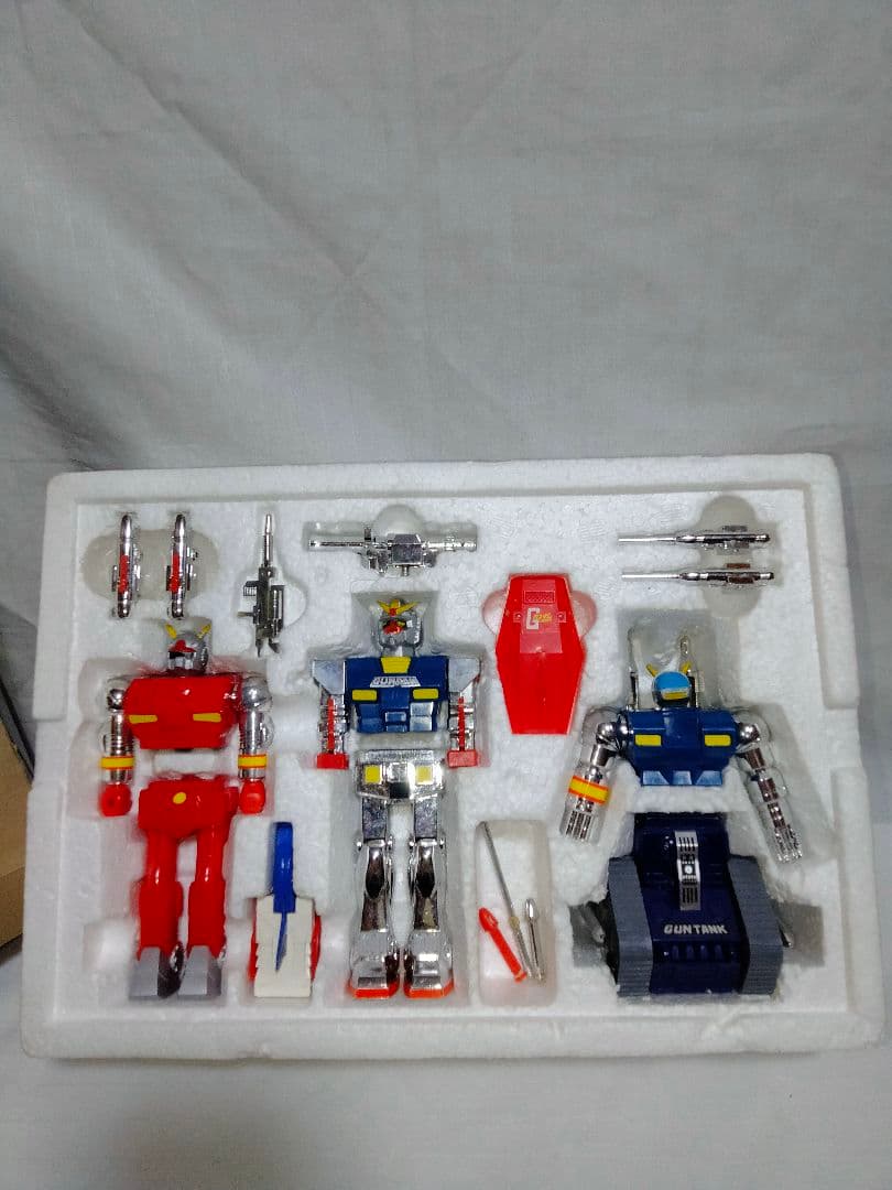 機動戦士ガンダムコンビネーションジュニア４体セット クローバー 当時物 激レア