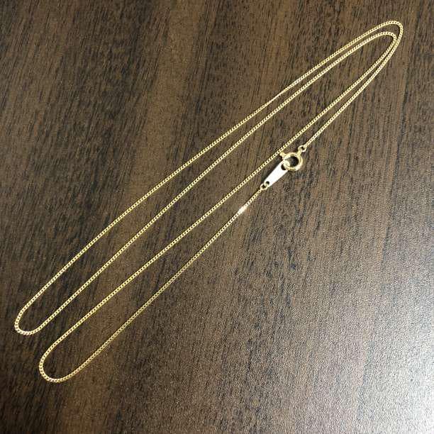 《最高品質/日本製18金》K18/造幣局刻印あり/50cm喜平ネックレス