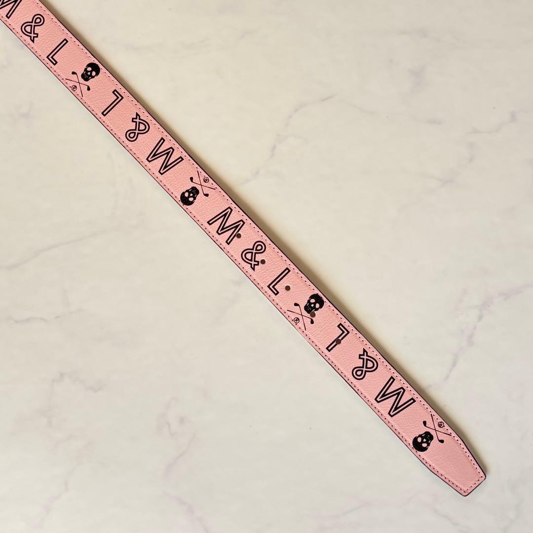 新品・タグ付き】MARK & LONA ピンク ベルト Mサイズ - メルカリ