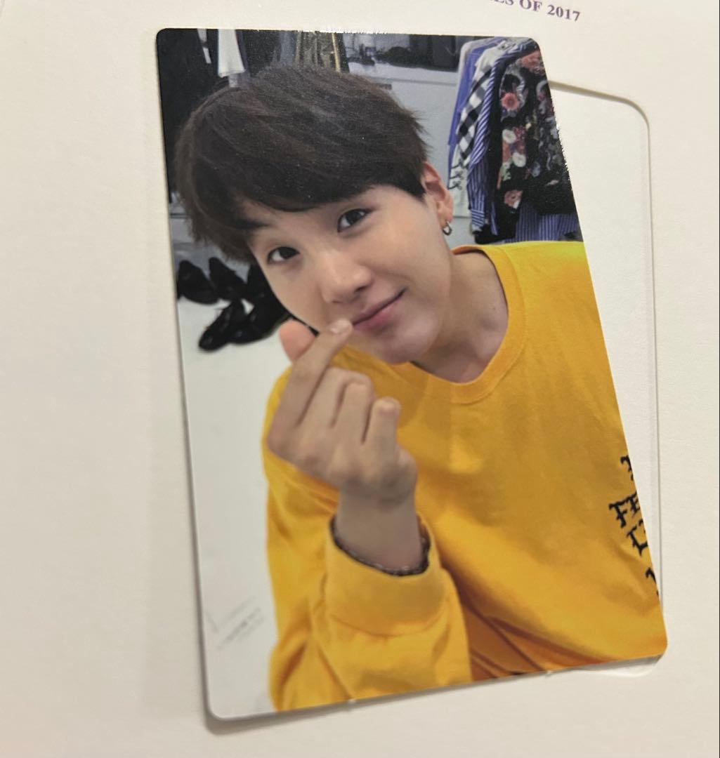 BTS memories SUGA 2017 トレカ（公式）台紙付き