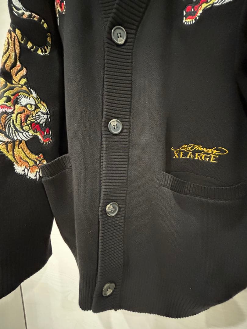 X-LARGE ED Hardy コラボカーディガン 美品 最終価格 - トップス