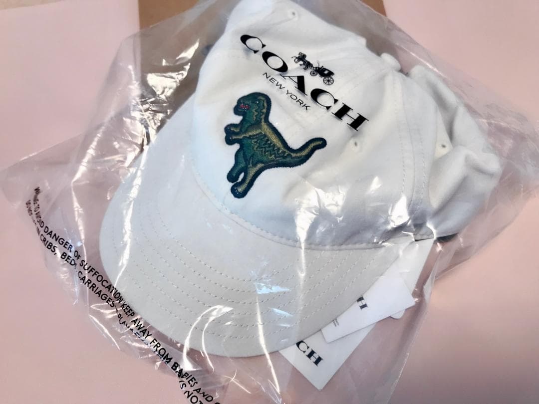 きりん様専用 新品coach レキシー パッチ ベースボールハット サイズM