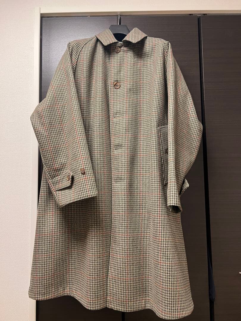 さとう様】アナトミカANATOMICAシングルラグランコート リバーシブル44