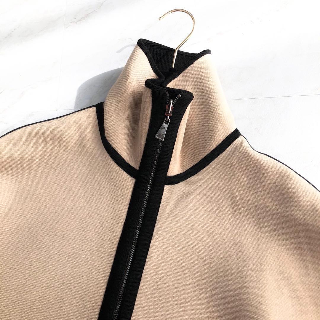 最高峰✨️MaxMara 白タグ】 リバーシブル ジャケット ウール ジップ