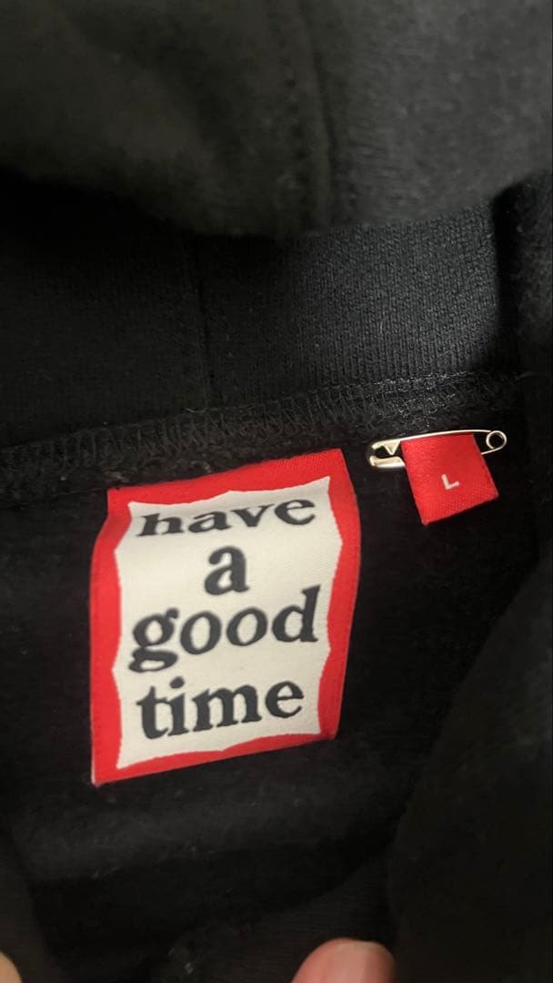 have a good time パーカー L HOODIE ブラック - メルカリ