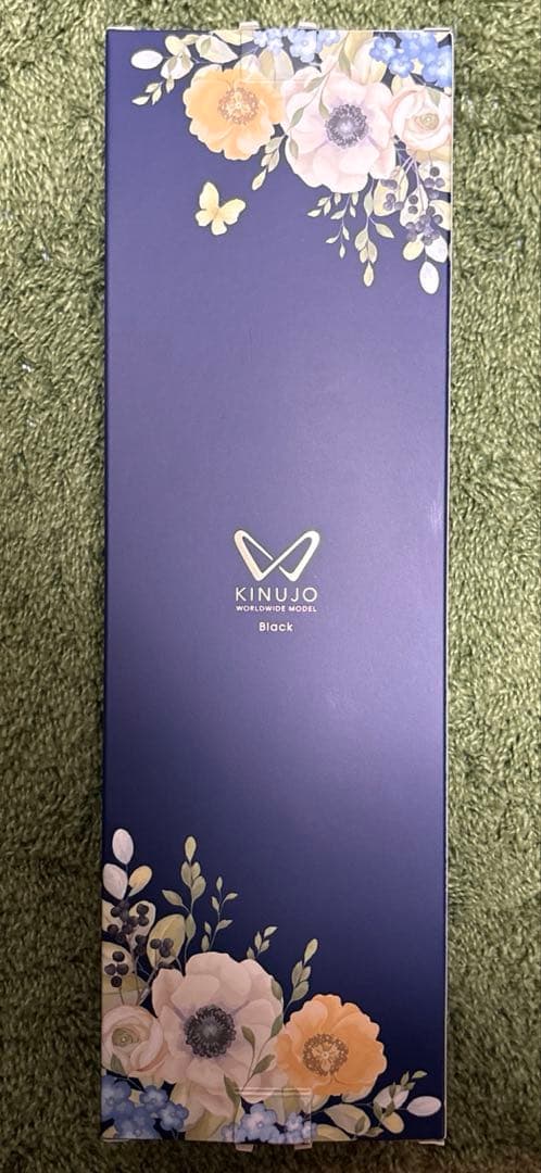 未使用品　KINUJO ストレートヘアアイロン DS200-BK KINUJO（絹女） キヌージョ ストレートヘアアイロン ブラック DS200-BK