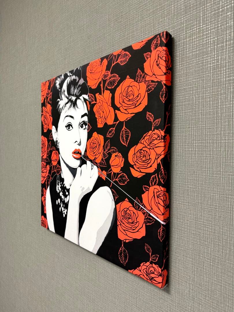 No.213木枠付きキャンバスアート　ペプバーン　ブランドアートポスター