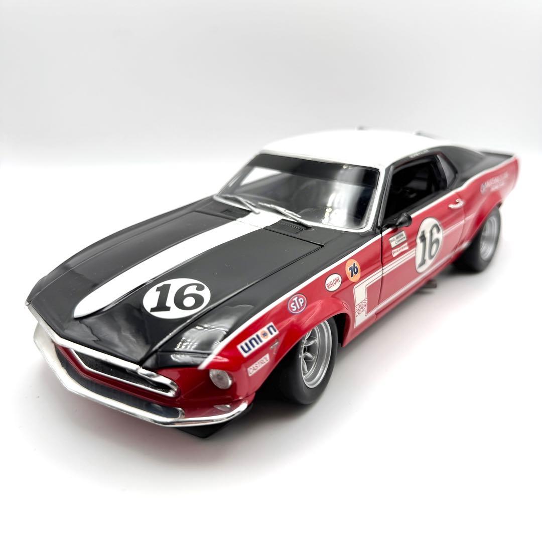 1/18 ウェリー フォード マスタング BOS302 Trans Am #16 Wellyウェリー/'70 Fordフォード Mustangマスタング Boss 302 1/18