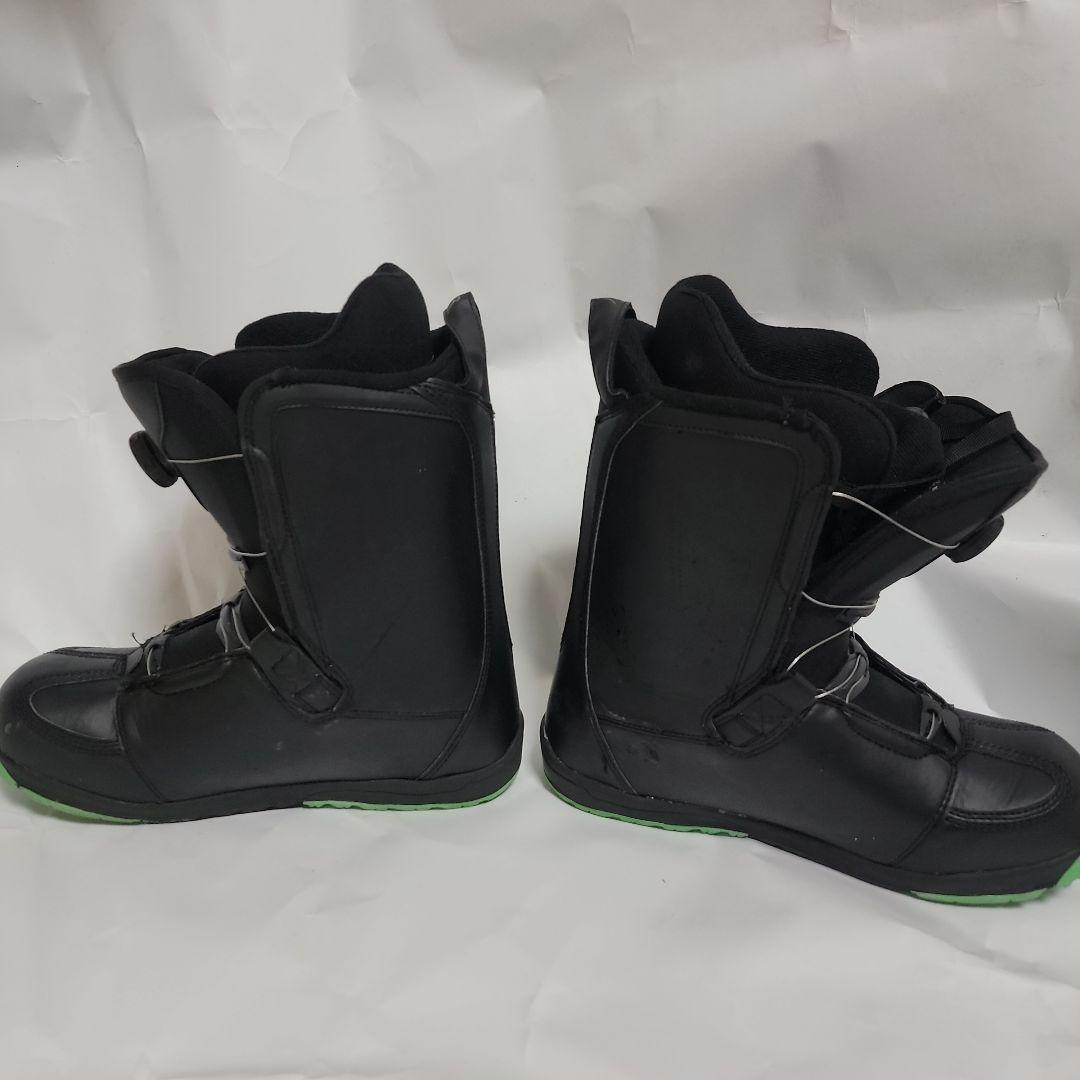 BURTON スノーボードブーツ ブラック/グリーン ボア BOA 28.5cm