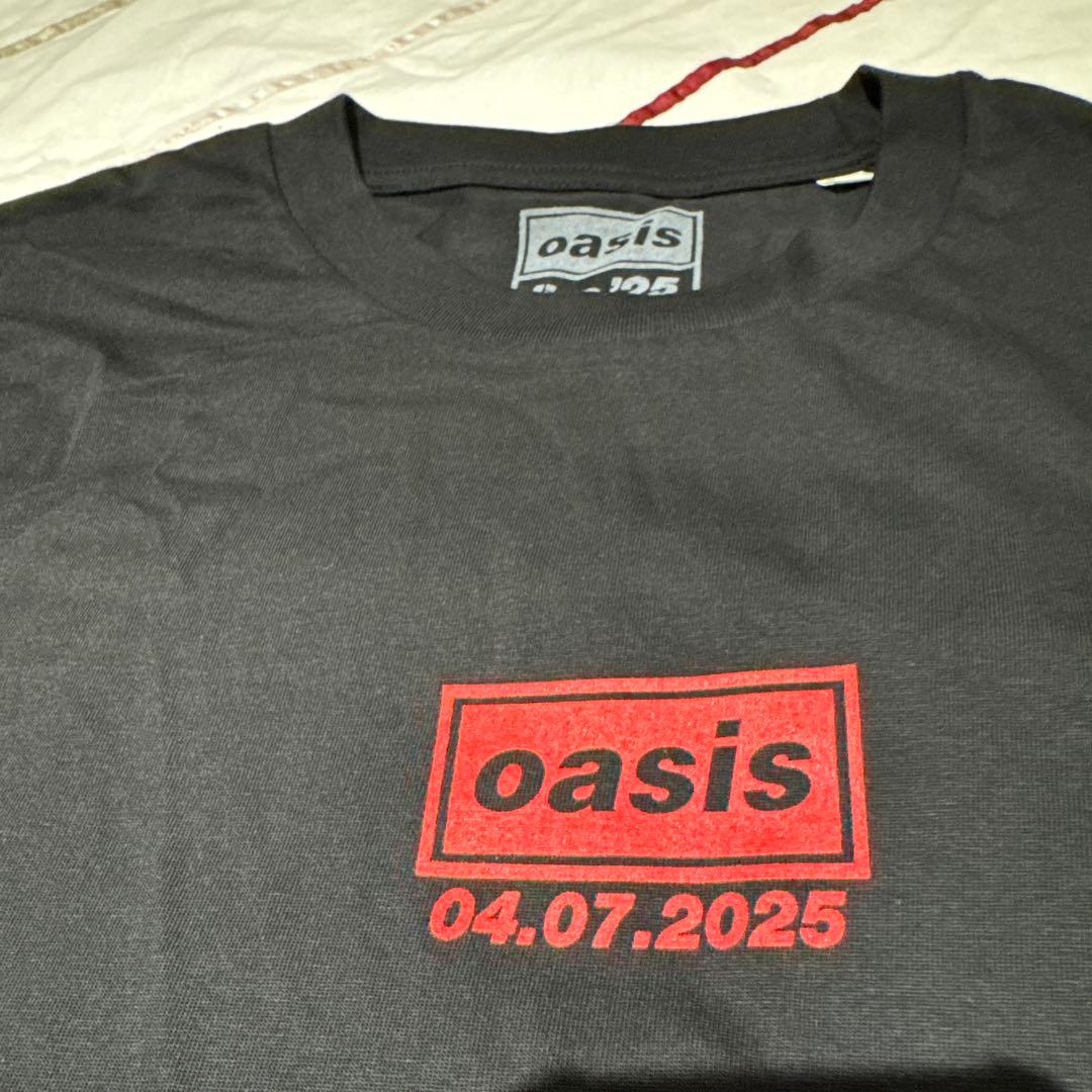 OASIS ライブ初日　カーディフ公演限定Tシャツ
