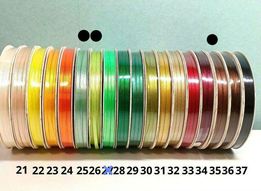 ✿もーりー様専用♡ 3mm幅のサテンリボン୨୧ - メルカリ