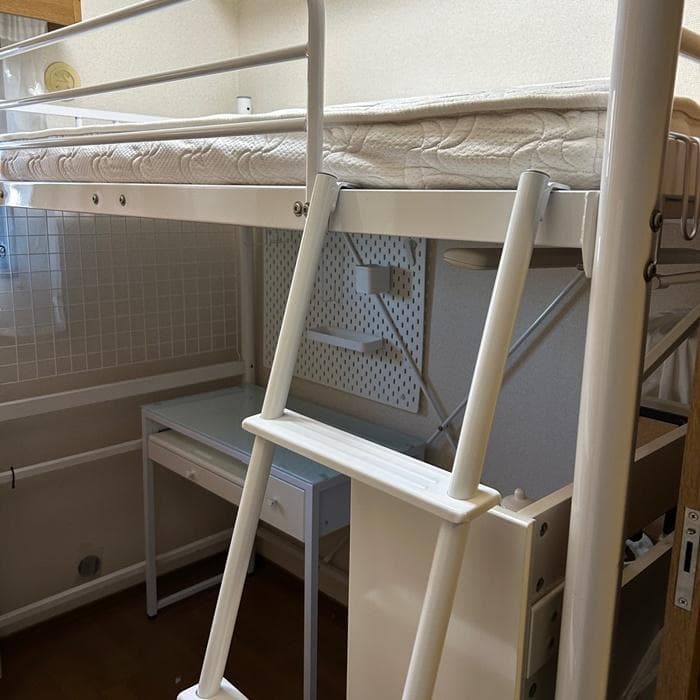 横浜市・引き取り限定 】コンパクトロフトベッド国産ポケットコイル