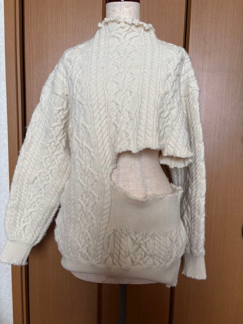 TOGA ウールケーブルニット TOGA PULLA（トーガ プルラ）の「【TOGA PULLA(トーガプルラ