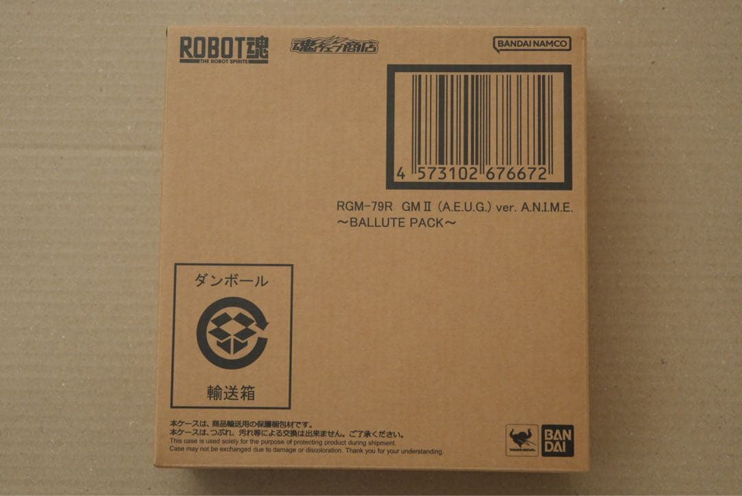 ロボット魂RGM-79R ジムⅡ(エゥーゴ仕様) バリュート・パック装備